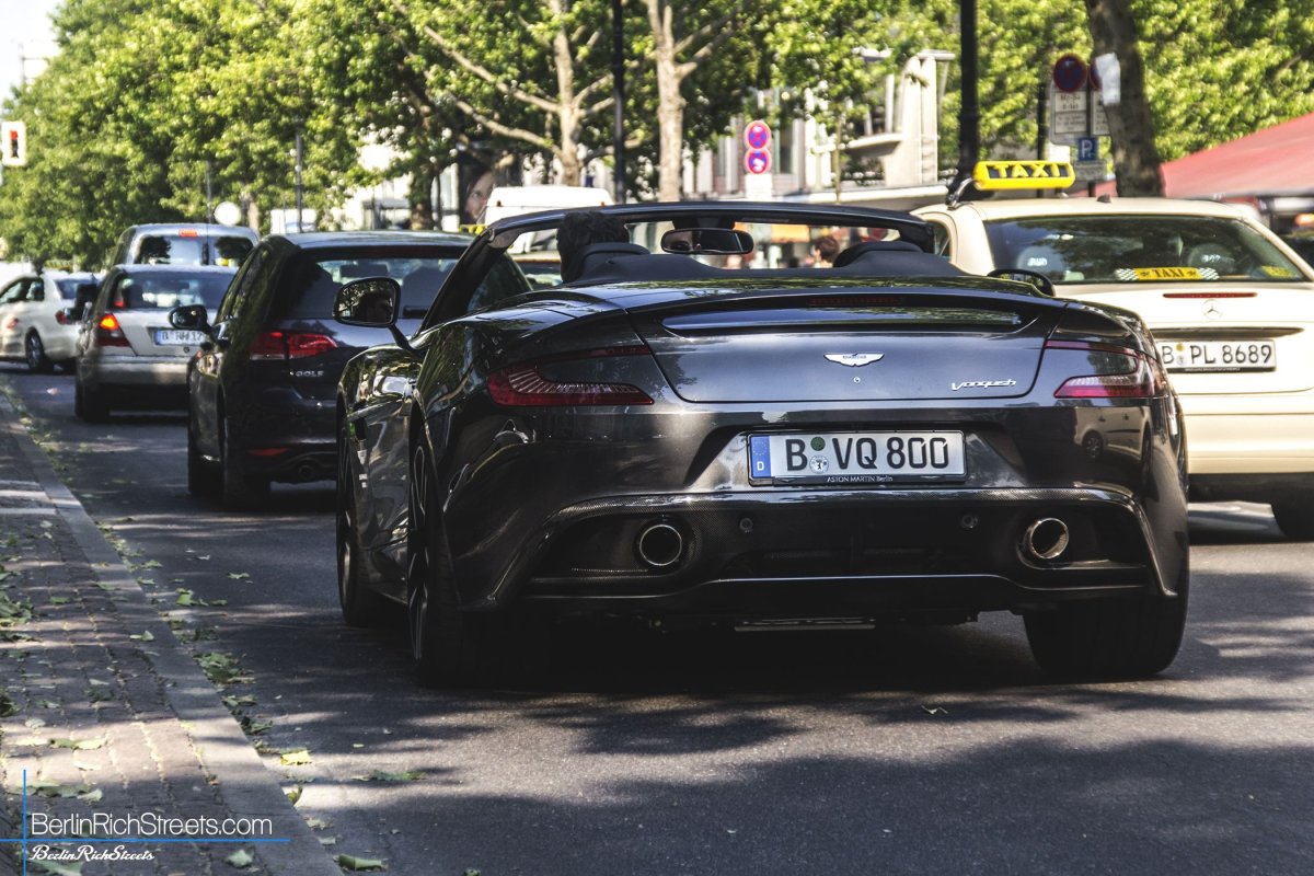Aston Martin Vanquish Volante spotted in Berlin — BerlinRichStreets